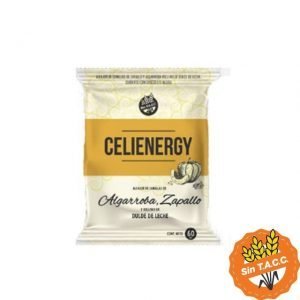 Alfajor Celienergy Negro Dulce De Leche Zapallo Y Algarroba