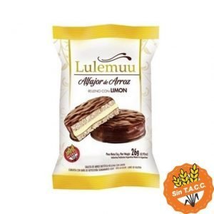 Alfajor De Arroz Lulemuu Limon
