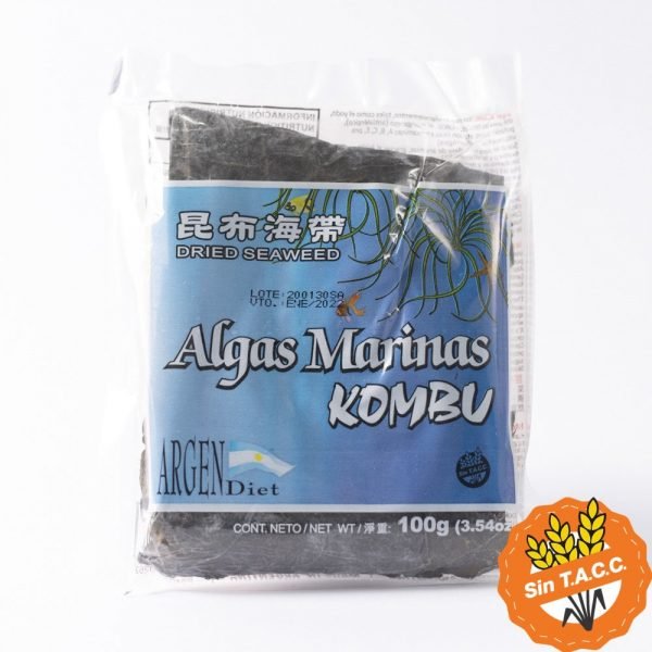 Algas Kombu Argendiet 100gr