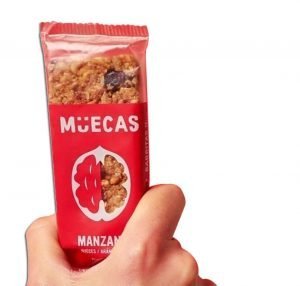 Barra De Cereal Muecas Manzana Nueces Y Arandanos