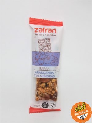 Barra De Cereal Zafran Arandanos Y Almendras