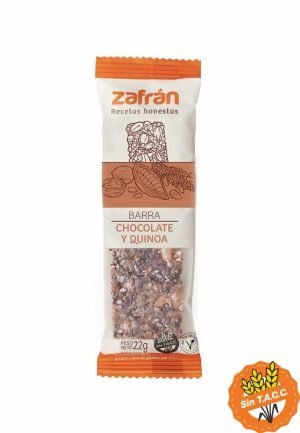 Barra De Cereal Zafran Quinoa Y Chocolate
