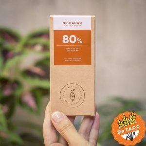 Chocolate Dr Cacao 80% Sin Azucar