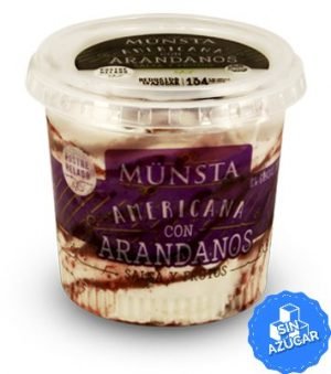 Postre Dietetico Munsta Americana Y Arandanos