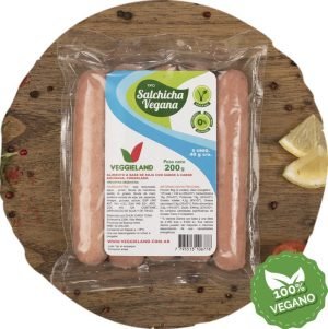 Salchicha Vegana Veggieland 4u.