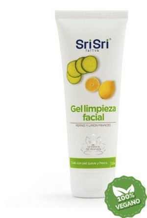 Gel Limpieza Facial Sri Sri Pepino Ayurvedico