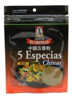 Cinco Especias Chinas El Castillo - 25gr