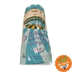 Galletas De Arroz Dhum Crack Sin Sal