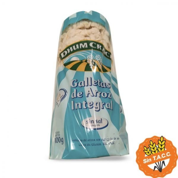 Galletas De Arroz Dhum Crack Sin Sal