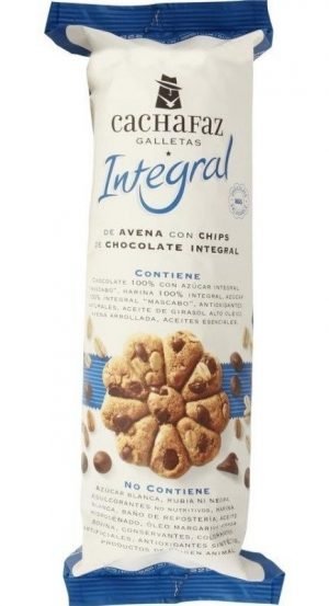 Galletitas Integrales Cachafaz Avena y Chips