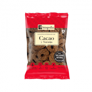 Galletitas Integrales Integralia Con Cacao Y Naranja