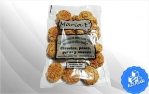 Galletitas Sin Azucar Maria E. Ciruelas Pasas Peras Y Nueces