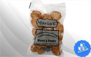 Galletitas Sin Azucar Maria E. Nuez Y Pasas