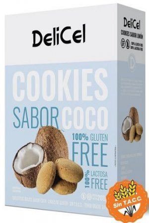 Galletitas Delicel Coco Sin Lactosa