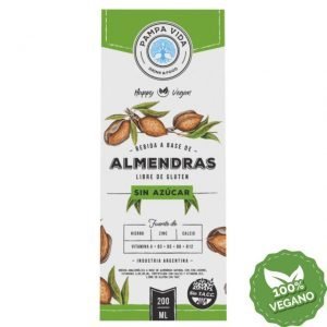 Leche De Almendras Pampa Vida Sin Azucar