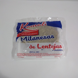 Milanesas De Lentejas Kamali 4u.