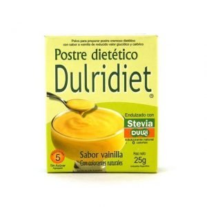 Postre Diet Kontrol Con Stevia Vainilla