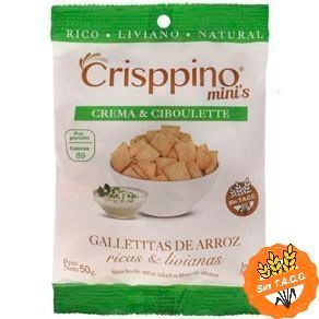 Snacks Crisppino Crema Y Ciboulette