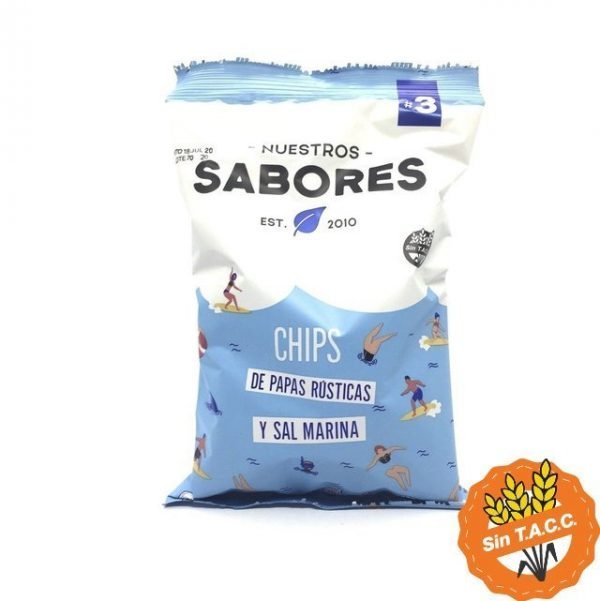 Snacks Nuestros Sabores Papas Rusticas