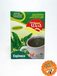 Sopas Bon Wert Espinaca