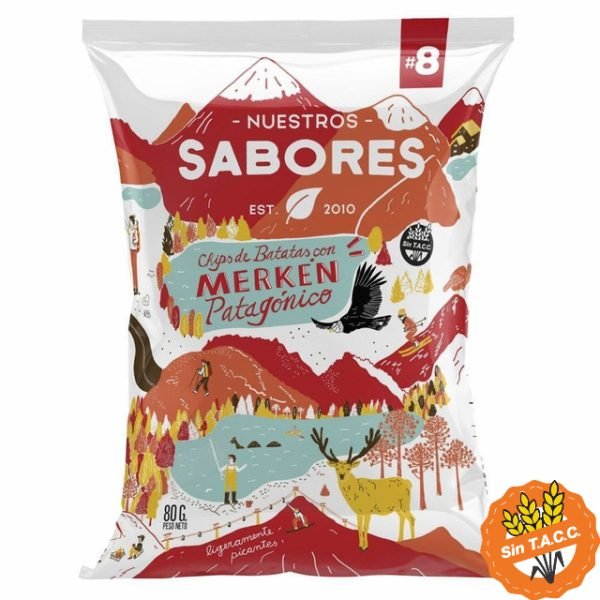Snacks Nuestros Sabores Batatitas Fritas Con Merken