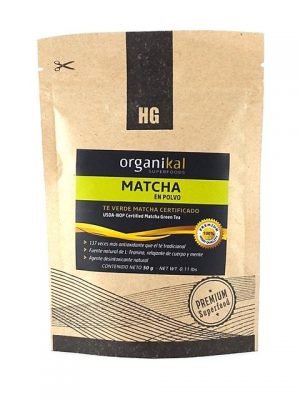 Suplemento Matcha Polvo Organikal