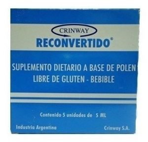 Suplemento Polen Reconvertido Bebible 10mg.