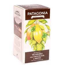 Te Patagonia Negro Con Chocolate Y Menta