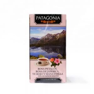 Te Patagonia Rosa Petalos, Rosa Jamaica, Te Rojo Y Manzanilla
