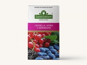 Te Saint Gottard Grosella. Mora Y Arandano