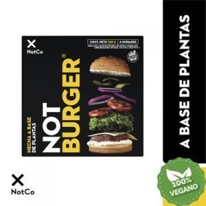 Hamburguesas Not Burger Arvejas 4u.
