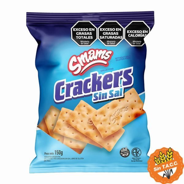 Snacks Crackers Smams Sin Sal