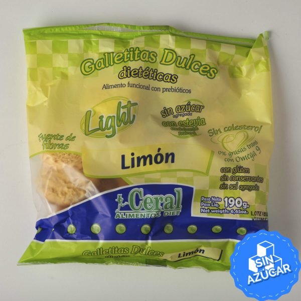 Galletitas Sin Azucar Ceral Limon