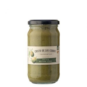 Pasta De Aceitunas Verdes Alcaraz Cristo De Los Cerros 220gr
