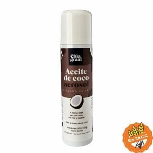 Aceite De Coco Virgen En Aerosol Chia Graal 190ml
