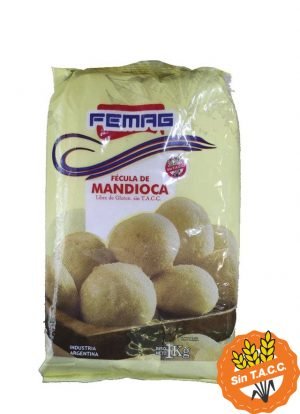 Fecula De Mandioca Femag – 1kg