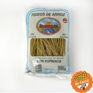 Fideos De Arroz Soyarroz Espinaca