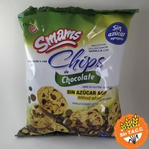Galletitas Smams Con Chips De Chocolate Sin Azucar