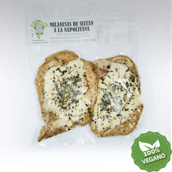 Milanesa De Seitan Napolitana Green Dragon 2u.