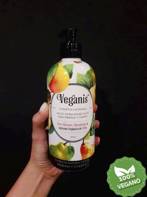 Leche Humectante Veganis Piernas Y Cuerpo