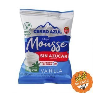 Alfajor Vainilla Sin Azucar Cerro Azul