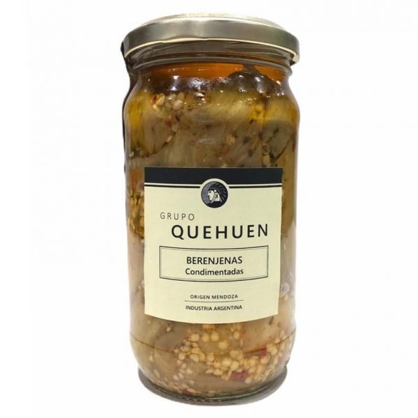 Berenjenas Condimentadas Quehuen 330gr