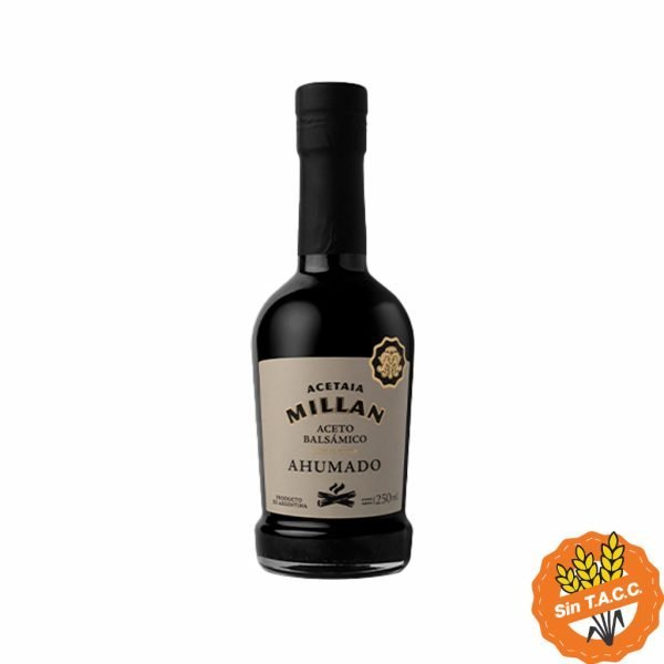 Aceto Balsamico Italiano Millan Ahumado Laur 250ml