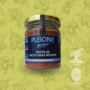 Pasta De Aceitunas Negras Pleione 200gr