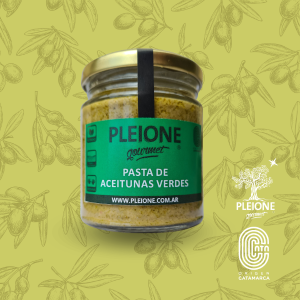 Pasta De Aceitunas Verdes Pleione 200gr