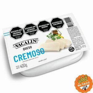 Queso Cremoso Vacalin 400gr