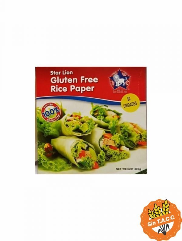 Papel De Arroz Star Lion 300gr