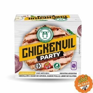 Hamburguesas De Arveja Felices Las Vacas Chickenvil Party 4u.