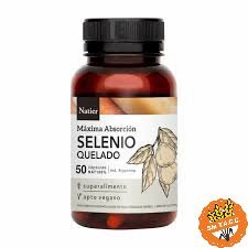 Selenio Quelado Natier 50C.
