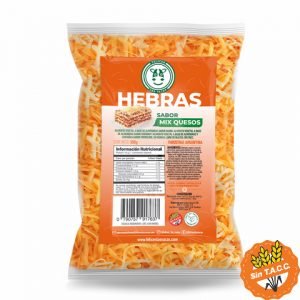 Queso En Hebras Mix Felices Las Vacas 200gr